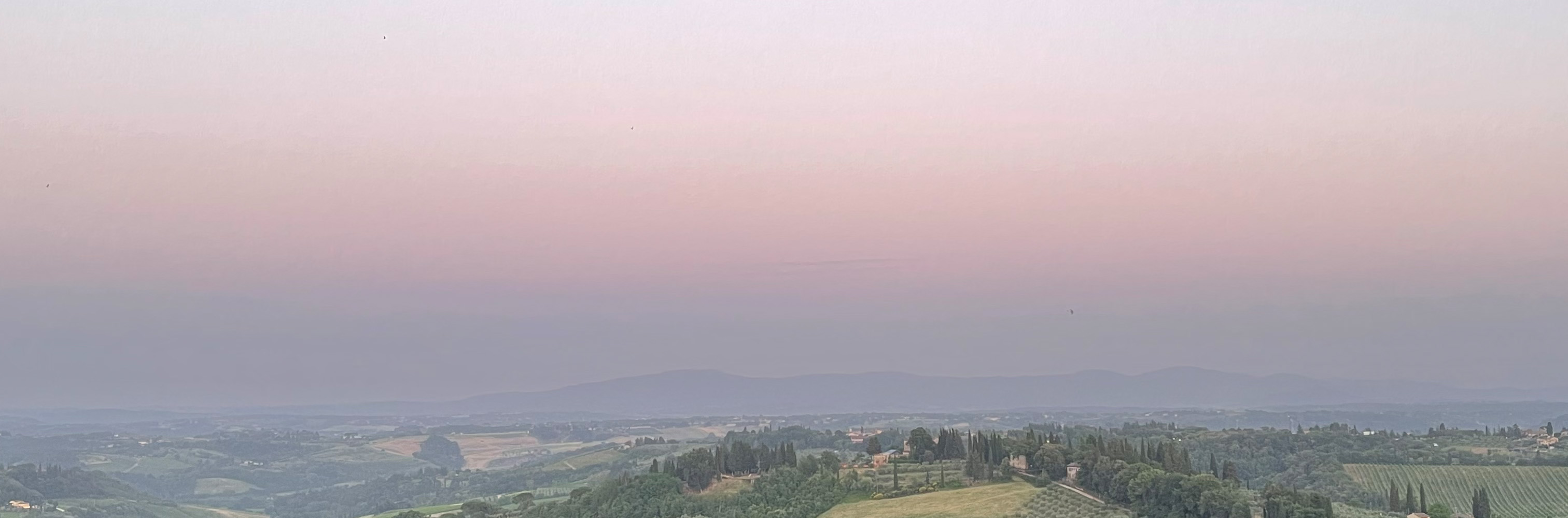 Toskana Ausblick
